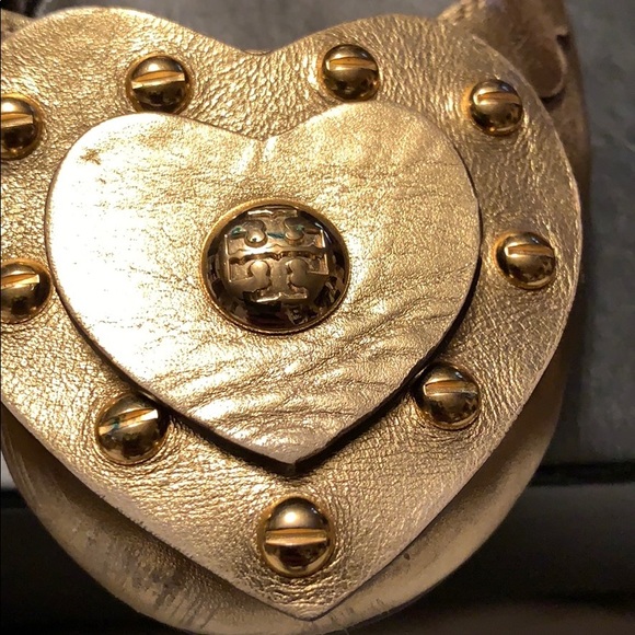 Tory Burch gold flats - Picture 5 of 6